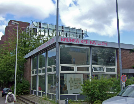 Aussenansicht Brunswiker Pavillon in Kiel
